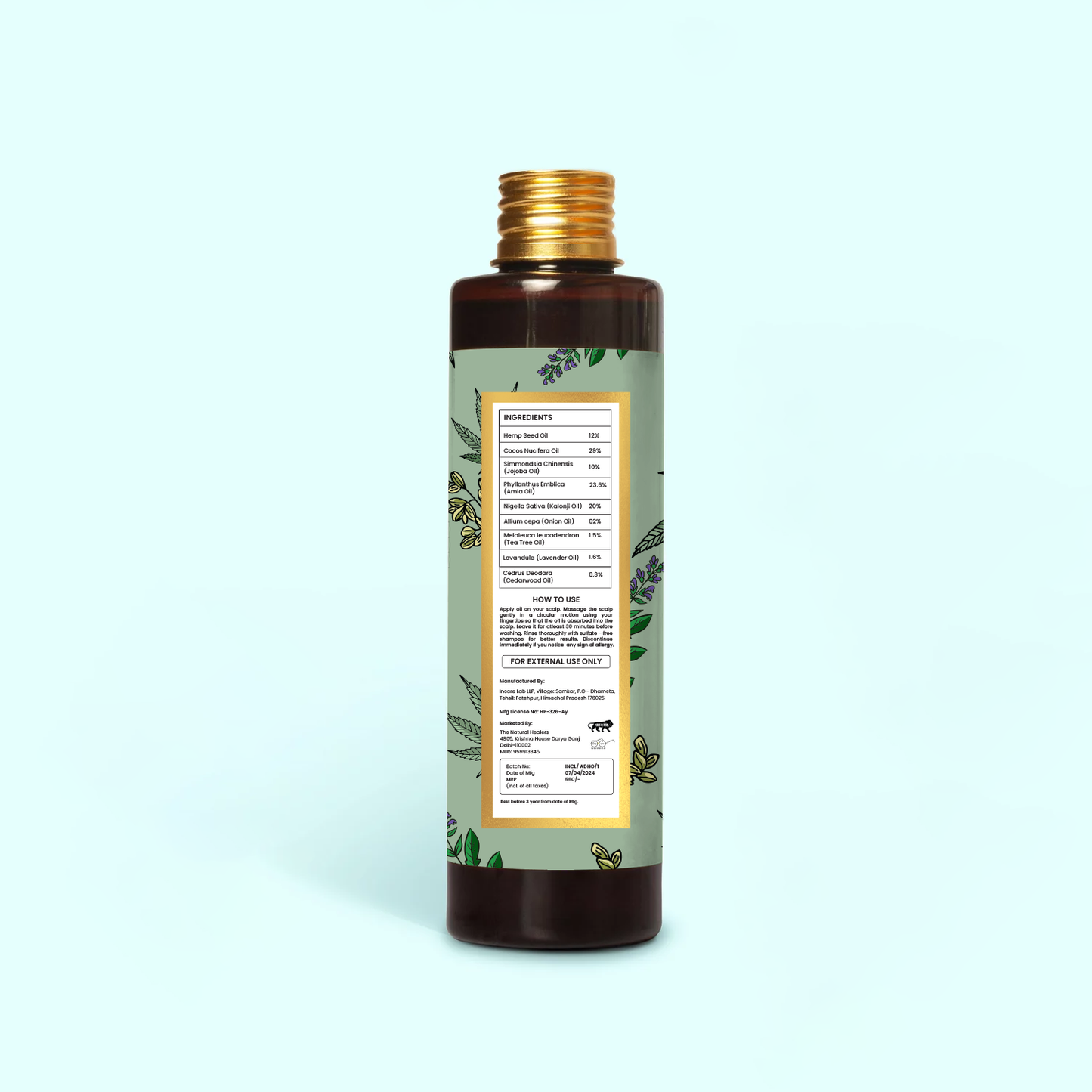 Anti Dandruff Oil