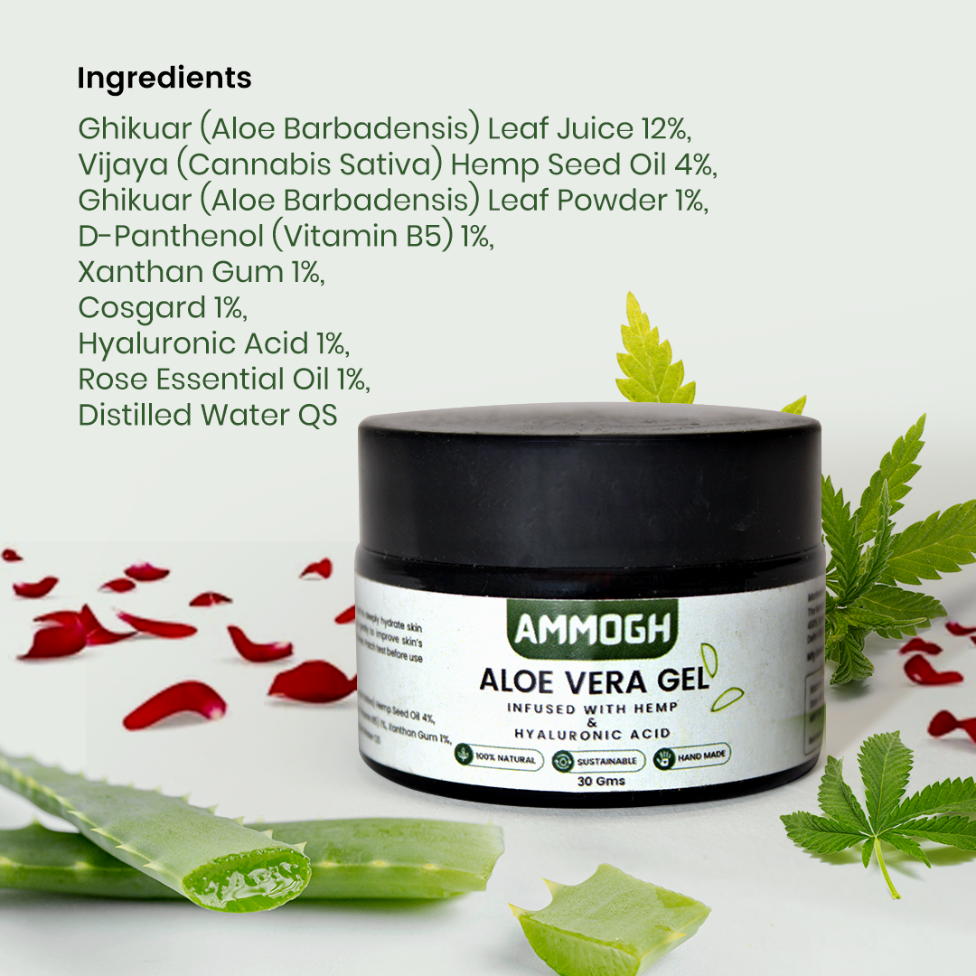 Aloe Vera Gel Face and Skin Nutrition